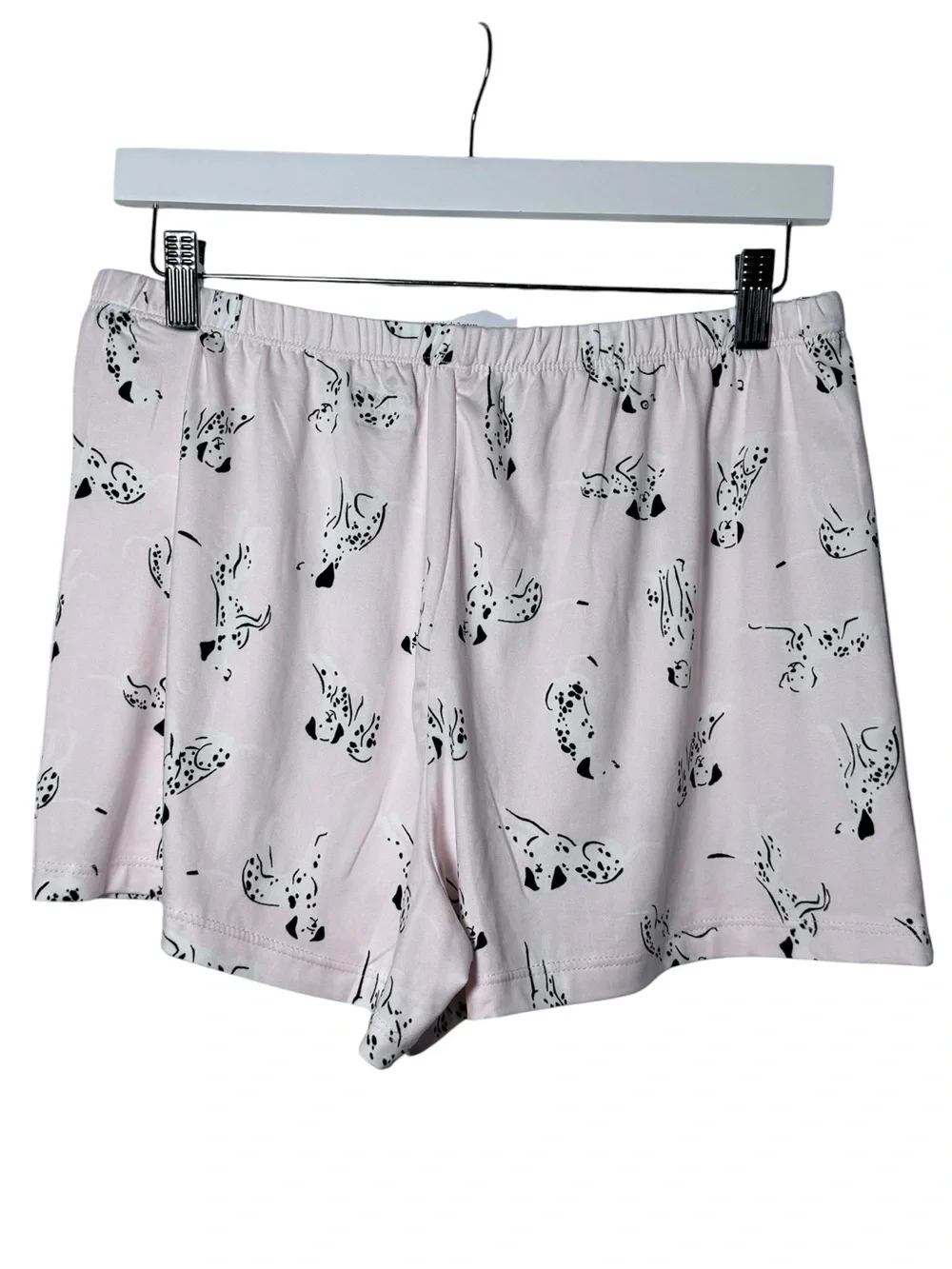 Kate Spade New York Dalmatian Print Pajama Set Light Pink NWT Size Medium